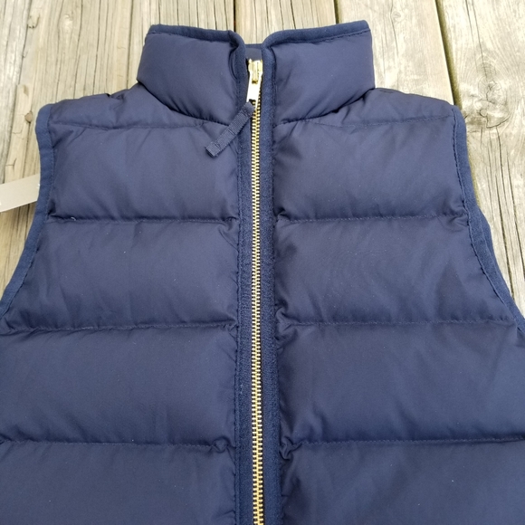 J. Crew navy down filled vest Size XXSP - Picture 3 of 6